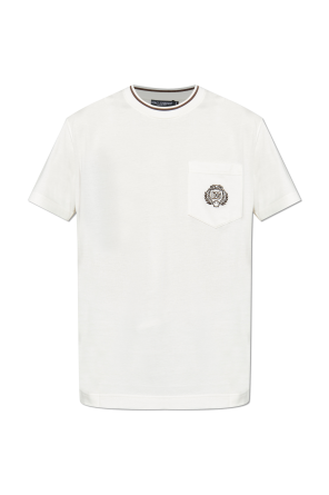Dolce & Gabbana T-shirt with embroidered logo | Men's